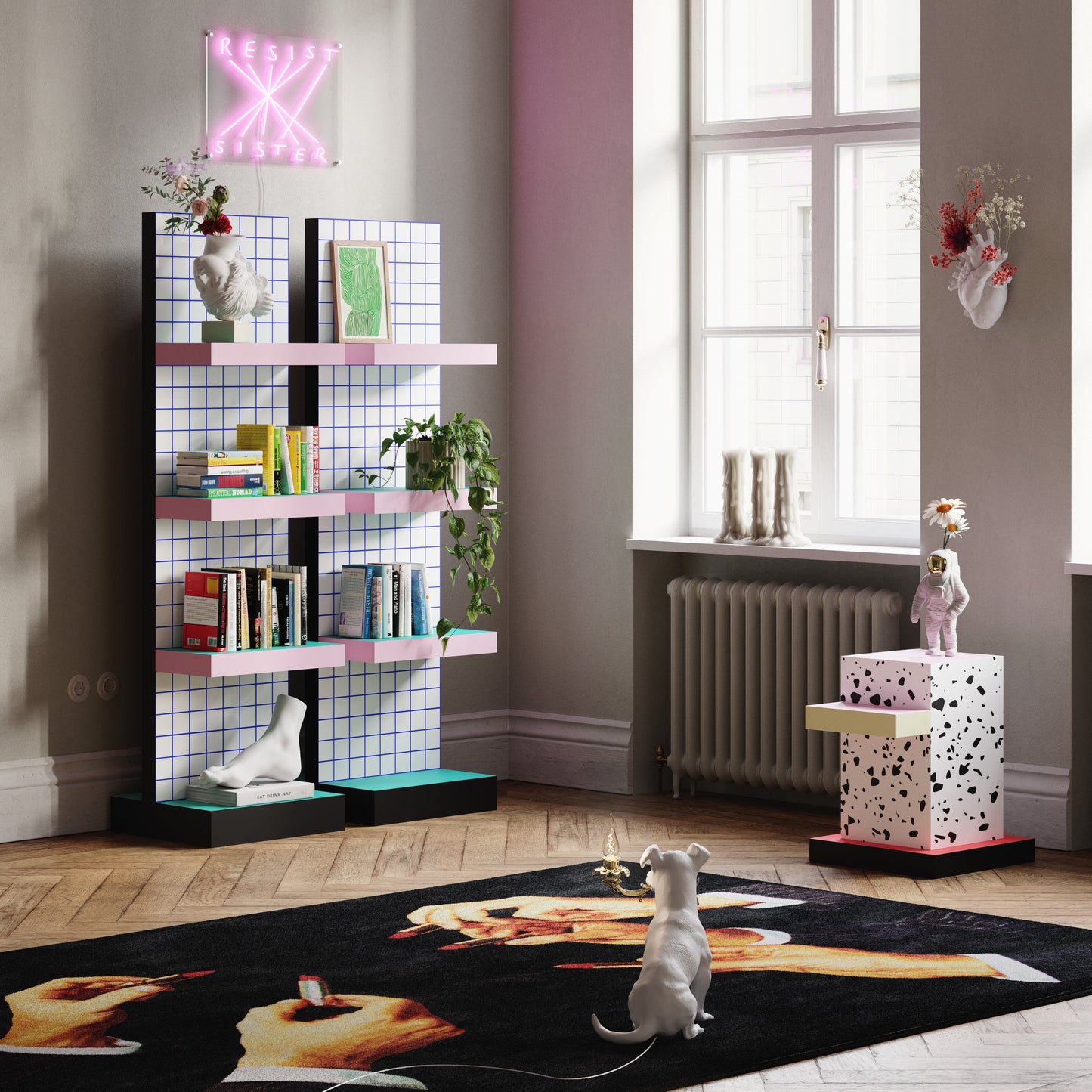 SUPERSHELF TERRAZZO