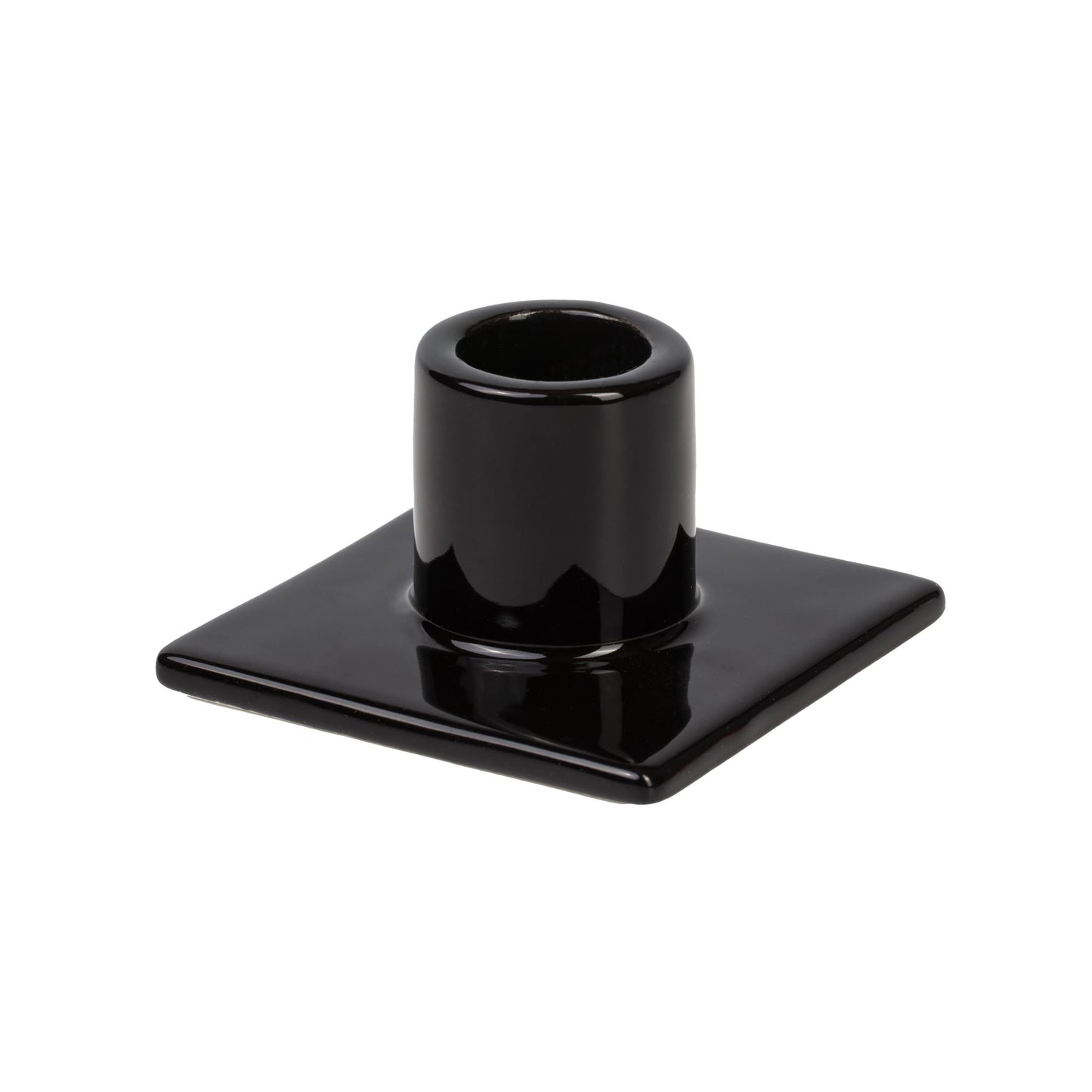 BLACK Taper candle holder