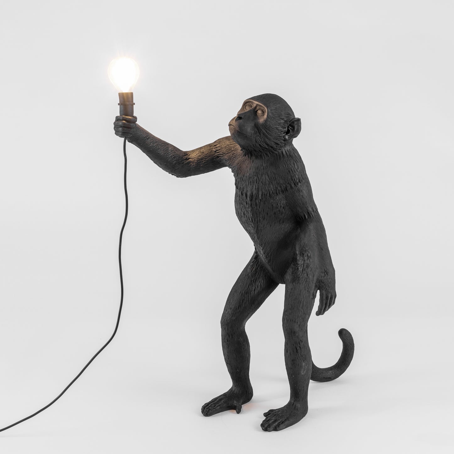 The Monkey Lamp Black Standing Version