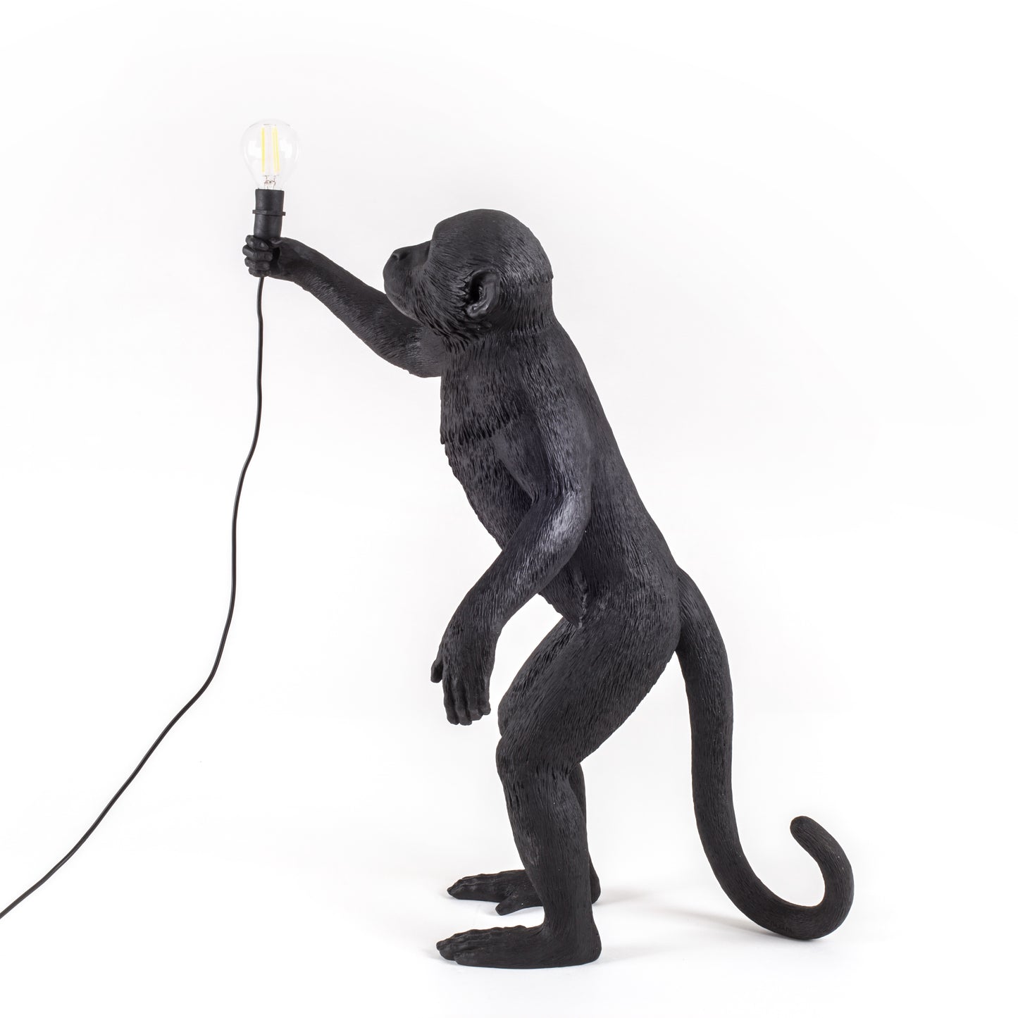 The Monkey Lamp Black Standing Version
