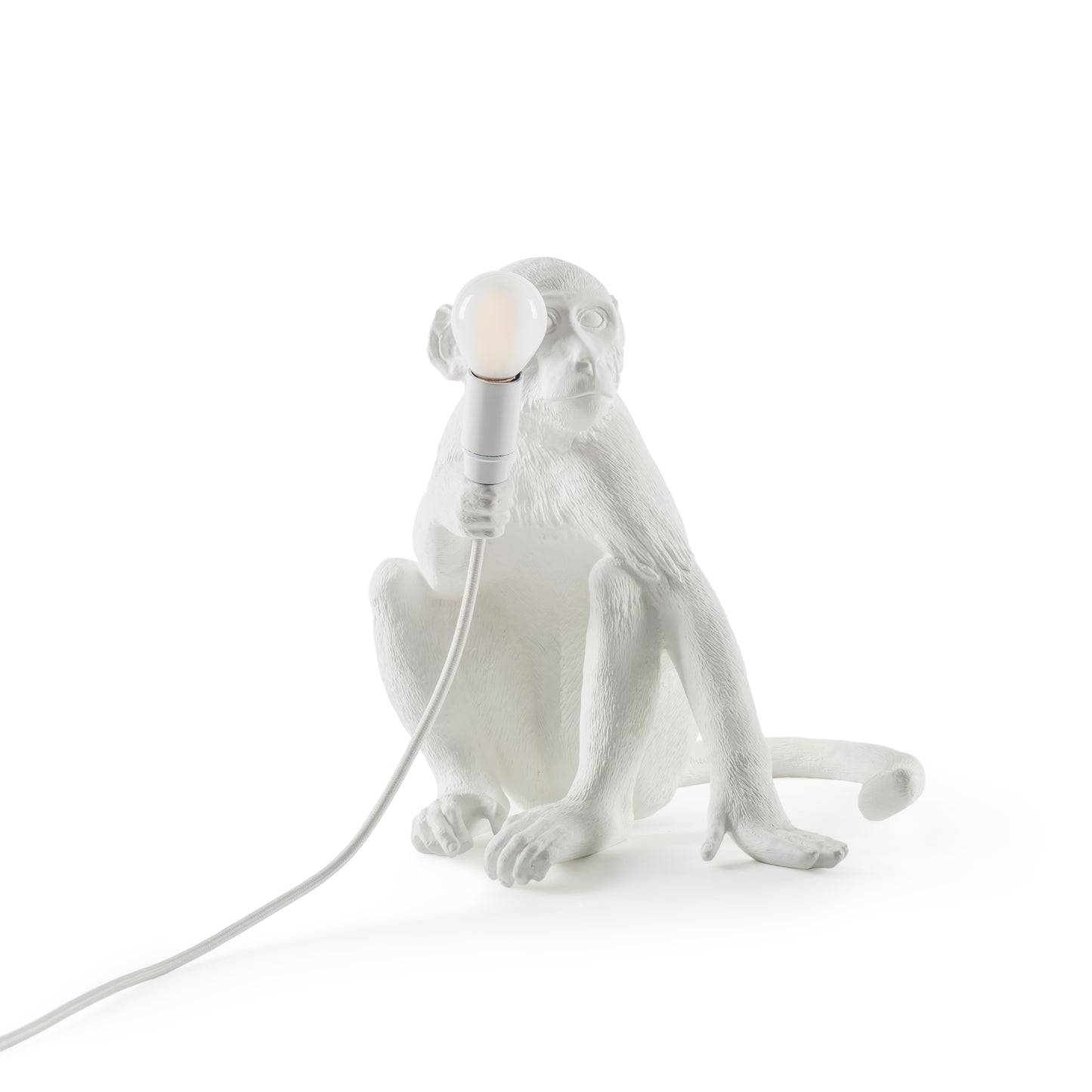 The Monkey Lamp Sitting OUTDOOR Version