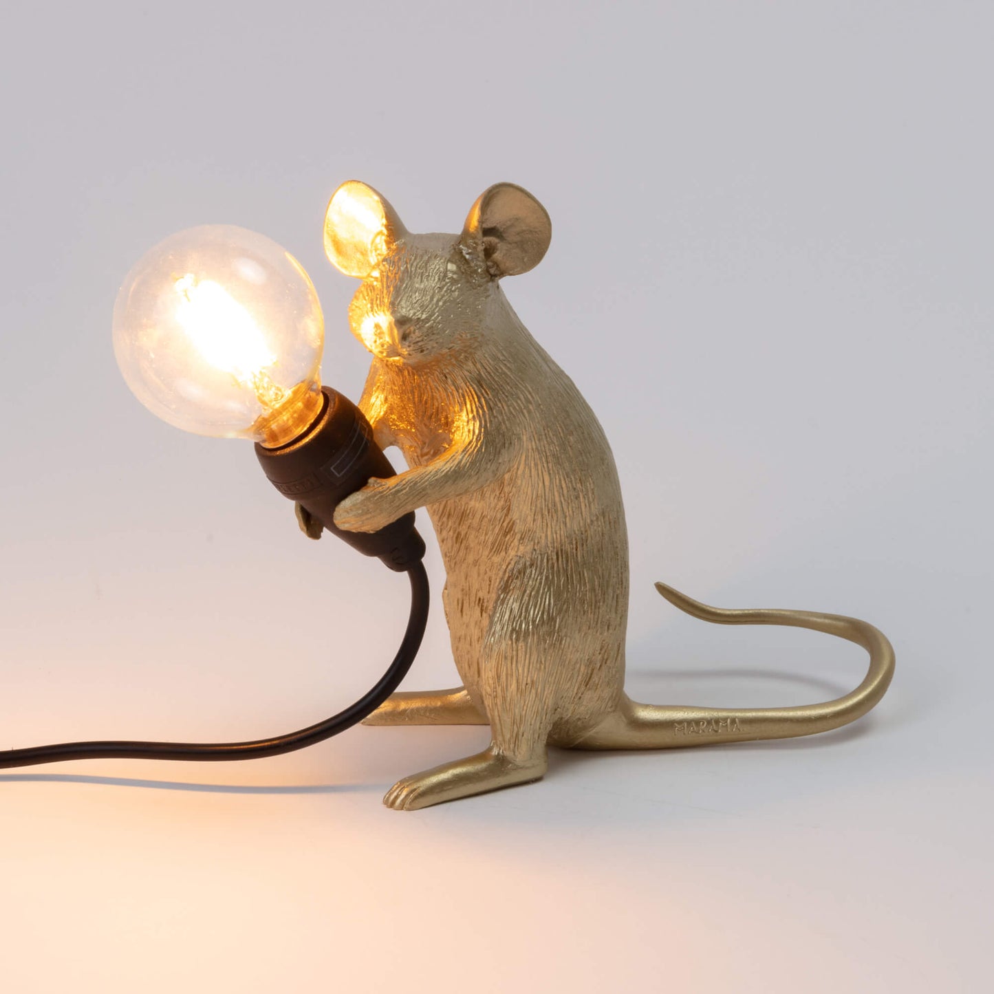 Mouse Lamp Mac Gold