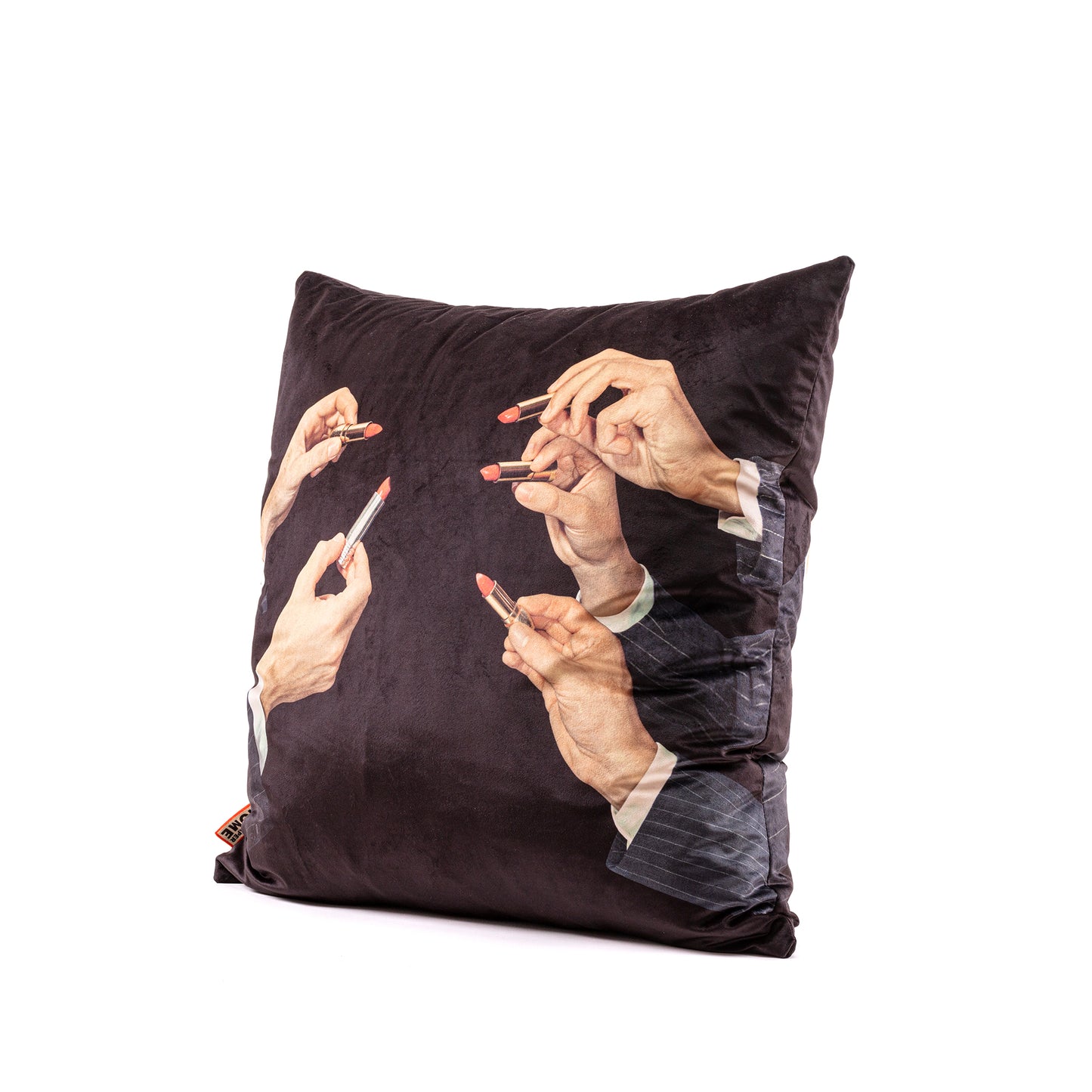 Large cushions - Lipstick black