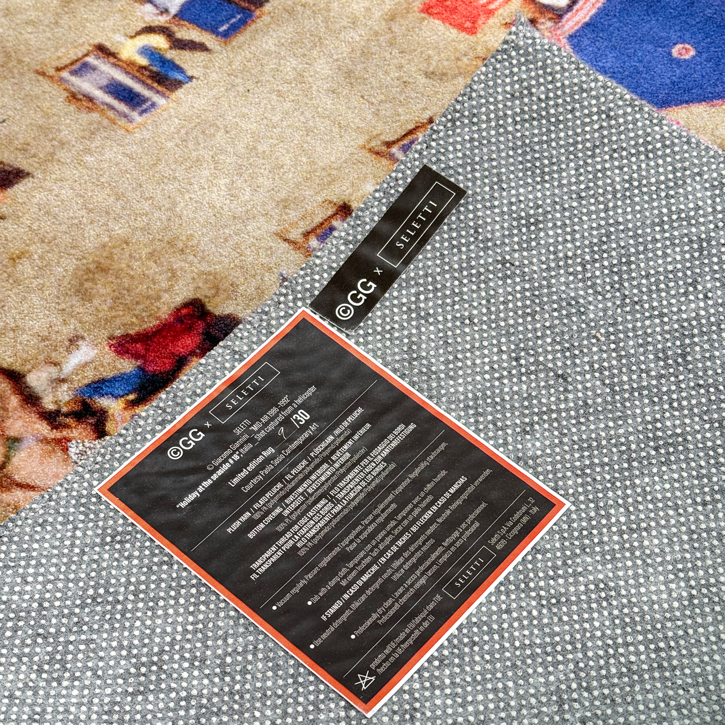 “Holiday at the seaside # 18” Rug - ©GG x Seletti