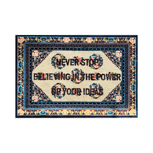 Burnt Carpet  BELIEVING - 180x120