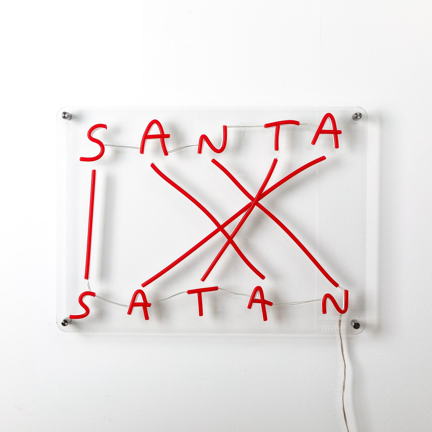 Santa Satan Led Lamp