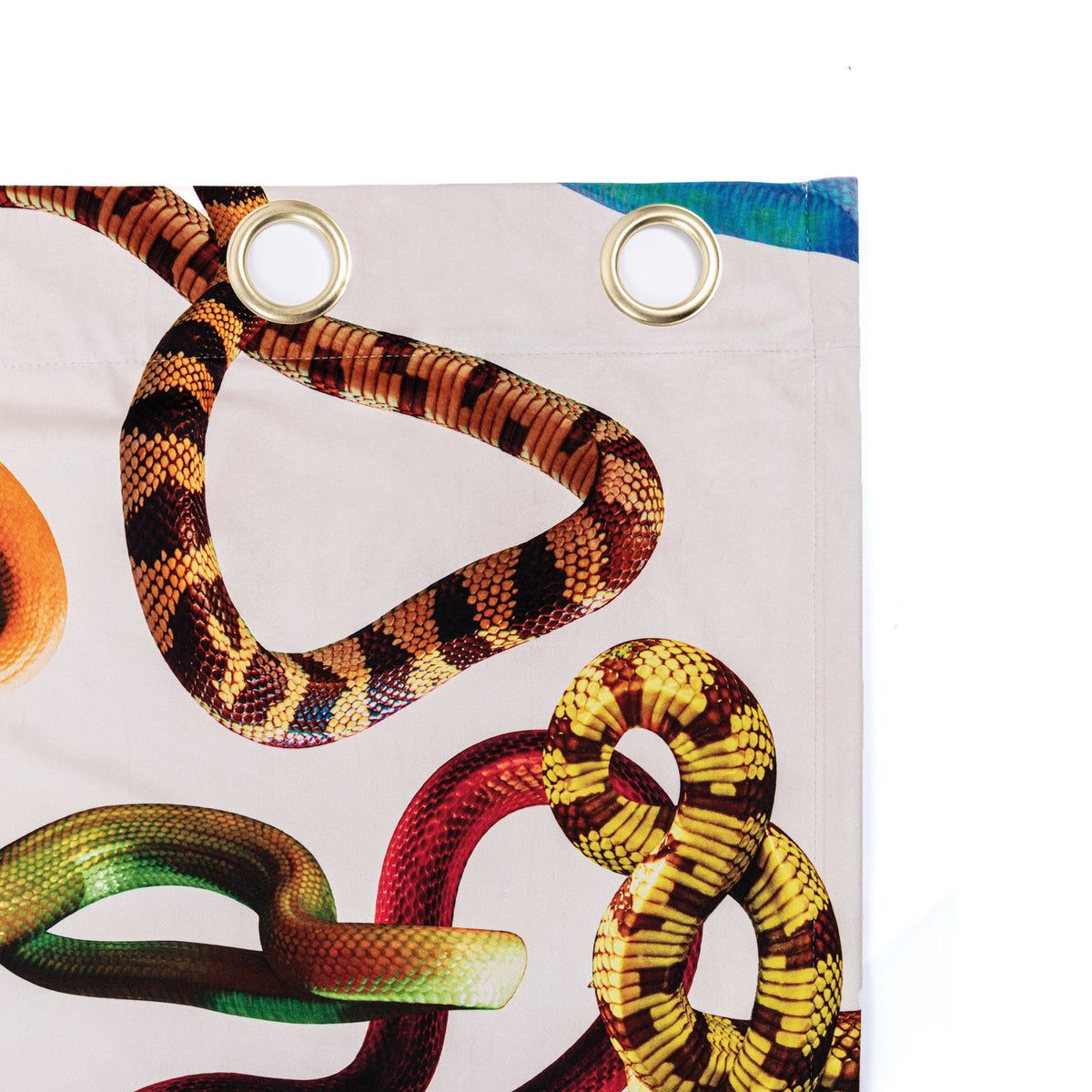 Snake Curtains Curtain Snakes White – SELETTI UK