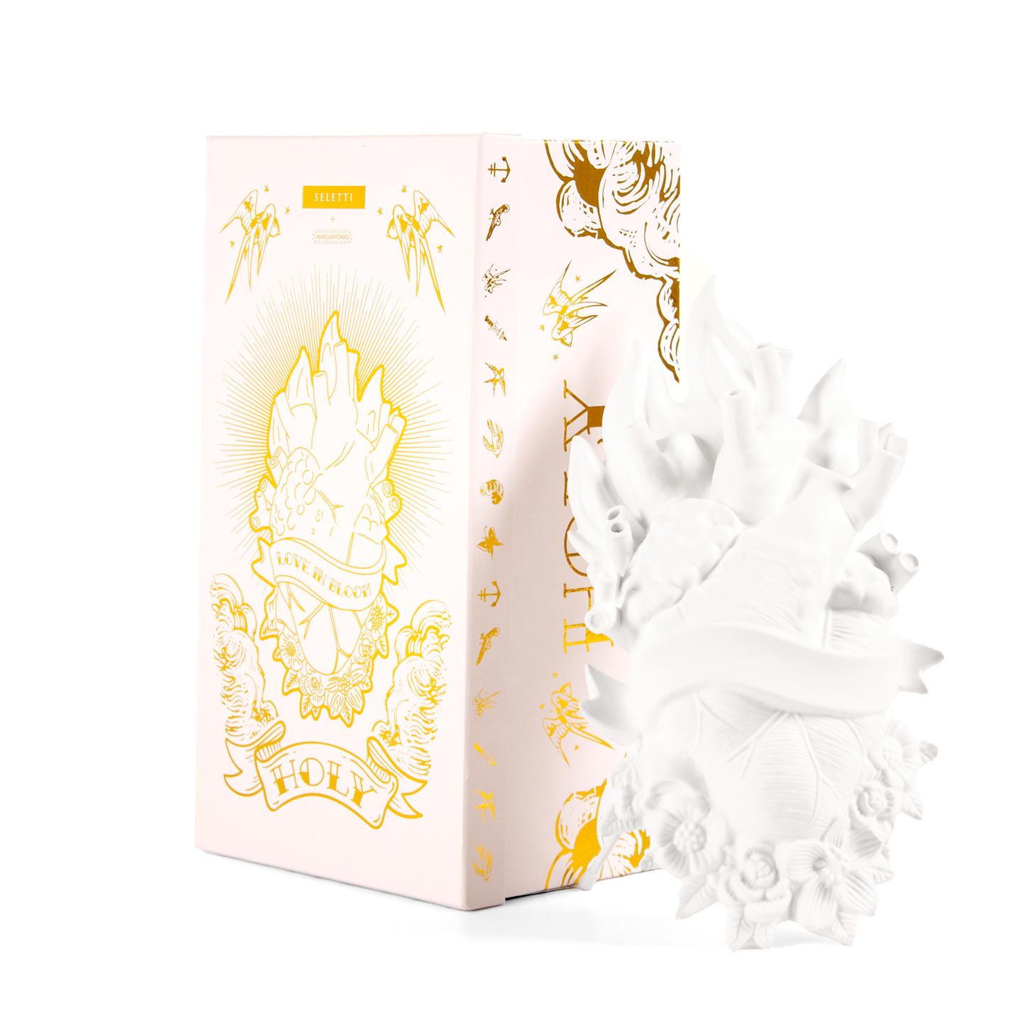 Holy Love in Bloom Vase
