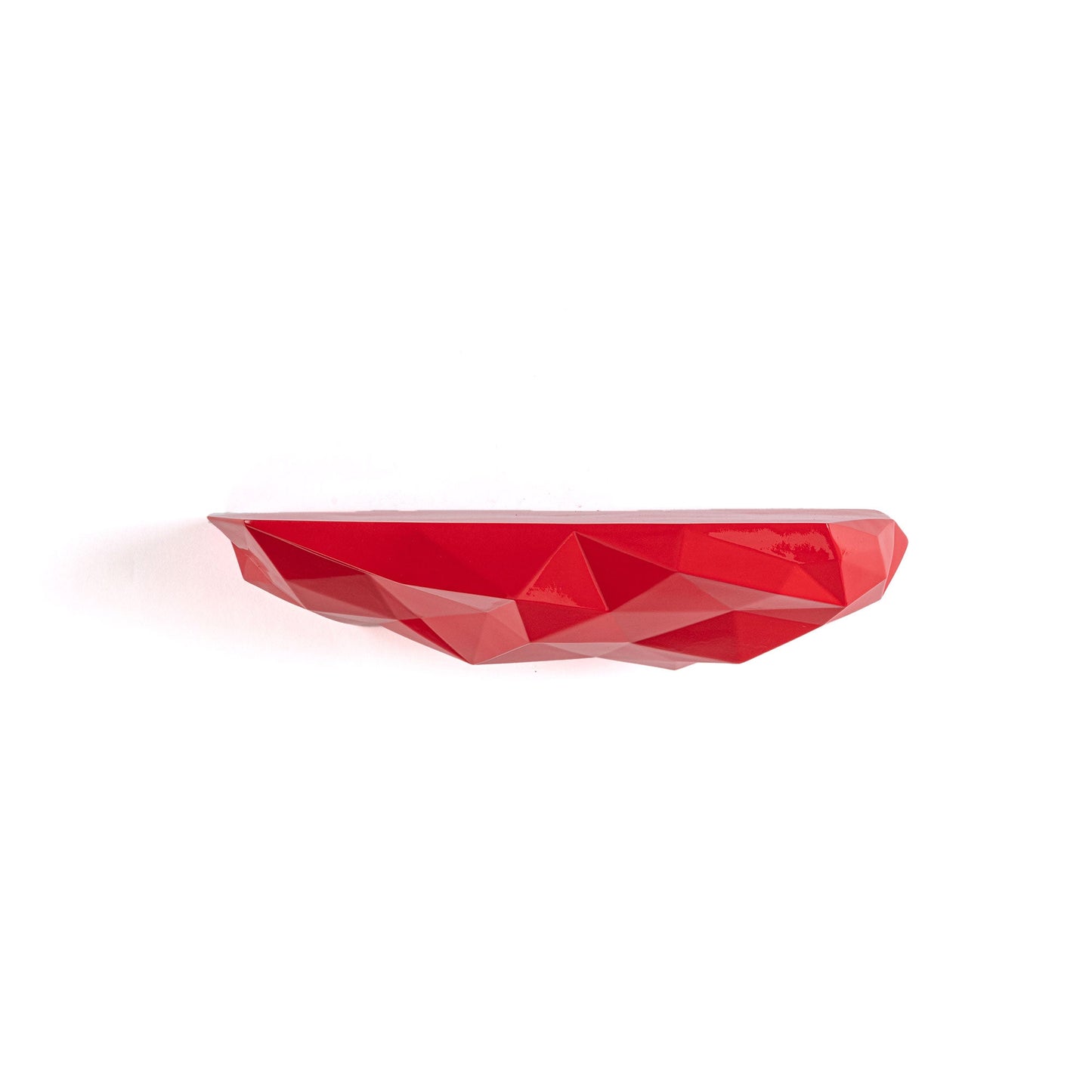 Space Rocks Shelf Medium Red