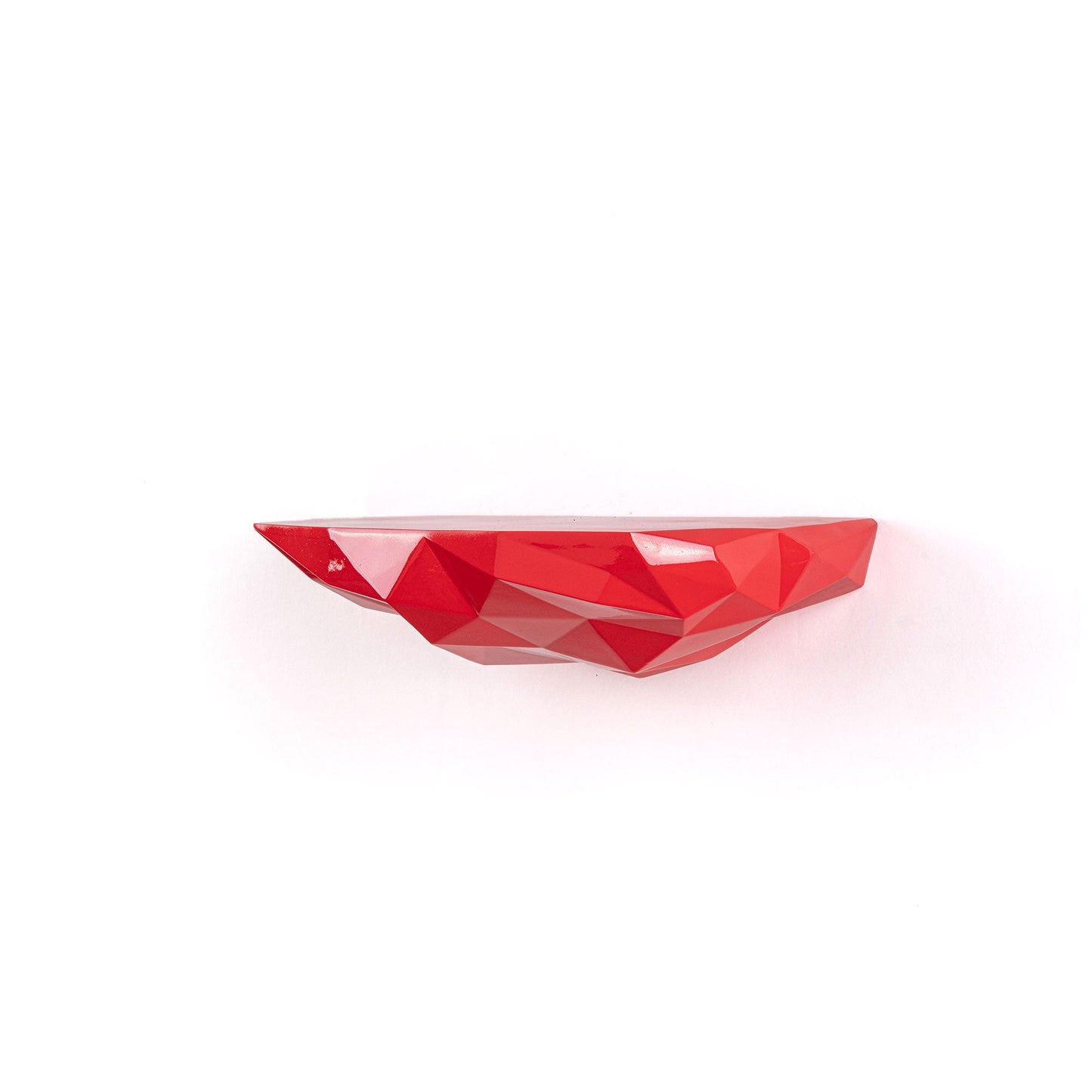 Space Rocks Shelf Medium Red