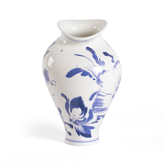 Classics on acid - FLORAL DELFT vase