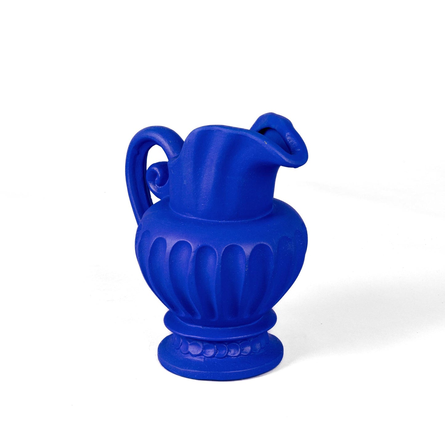 Terracotta Vase Caraffa Blue