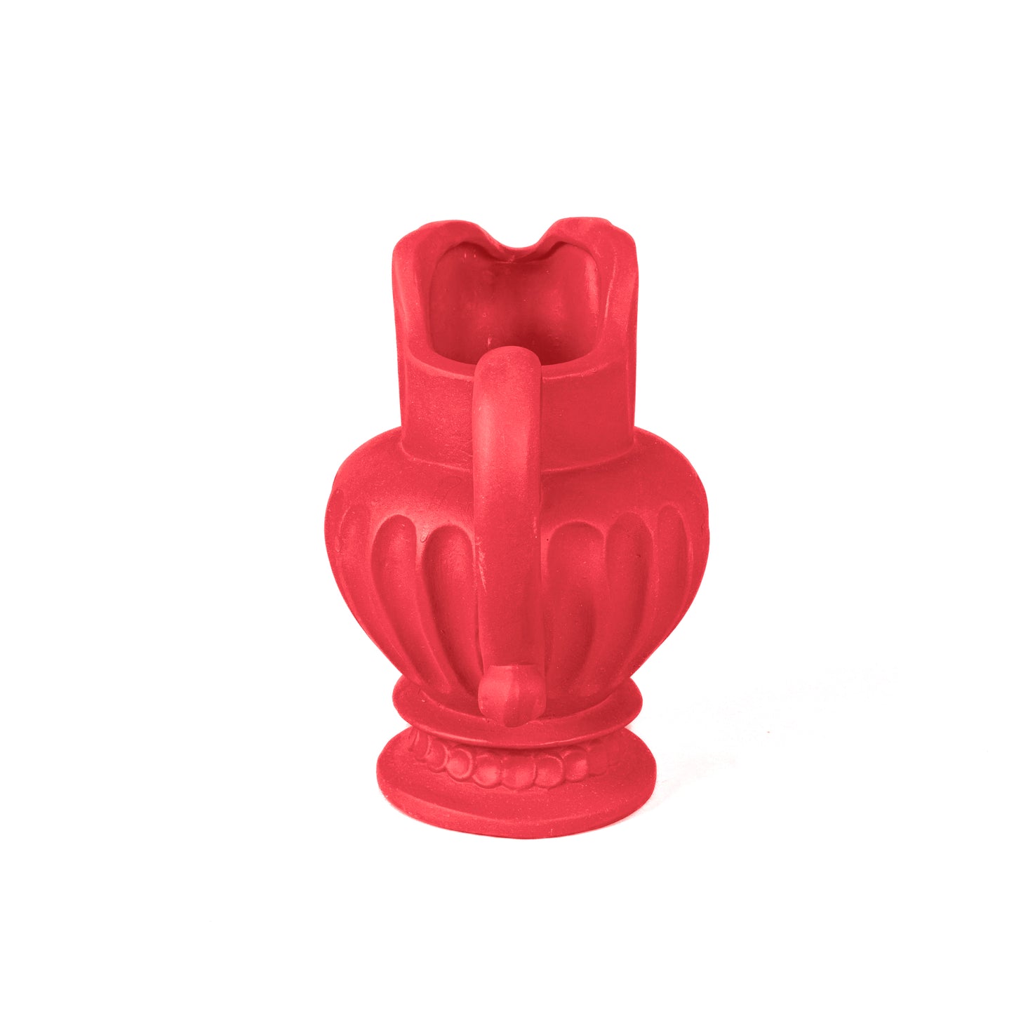 Terracotta Vase Caraffa - PINK BOUGAINVILLEA