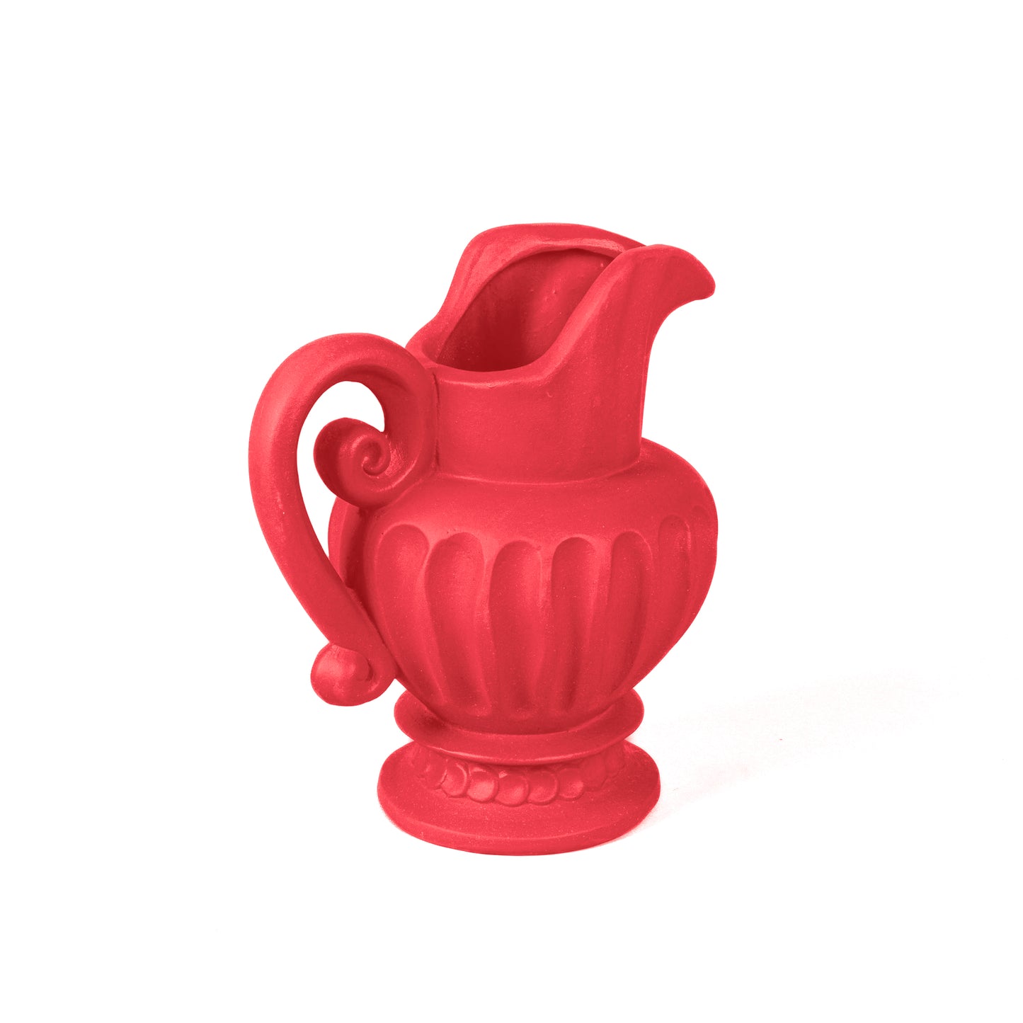Terracotta Vase Caraffa - PINK BOUGAINVILLEA