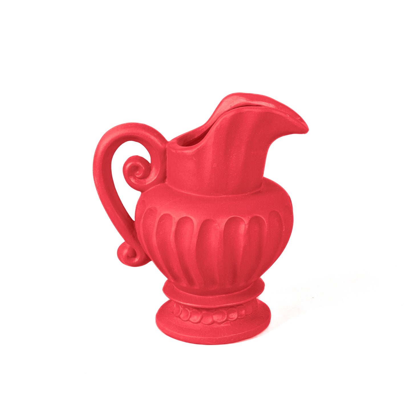 Terracotta Vase Caraffa - PINK BOUGAINVILLEA