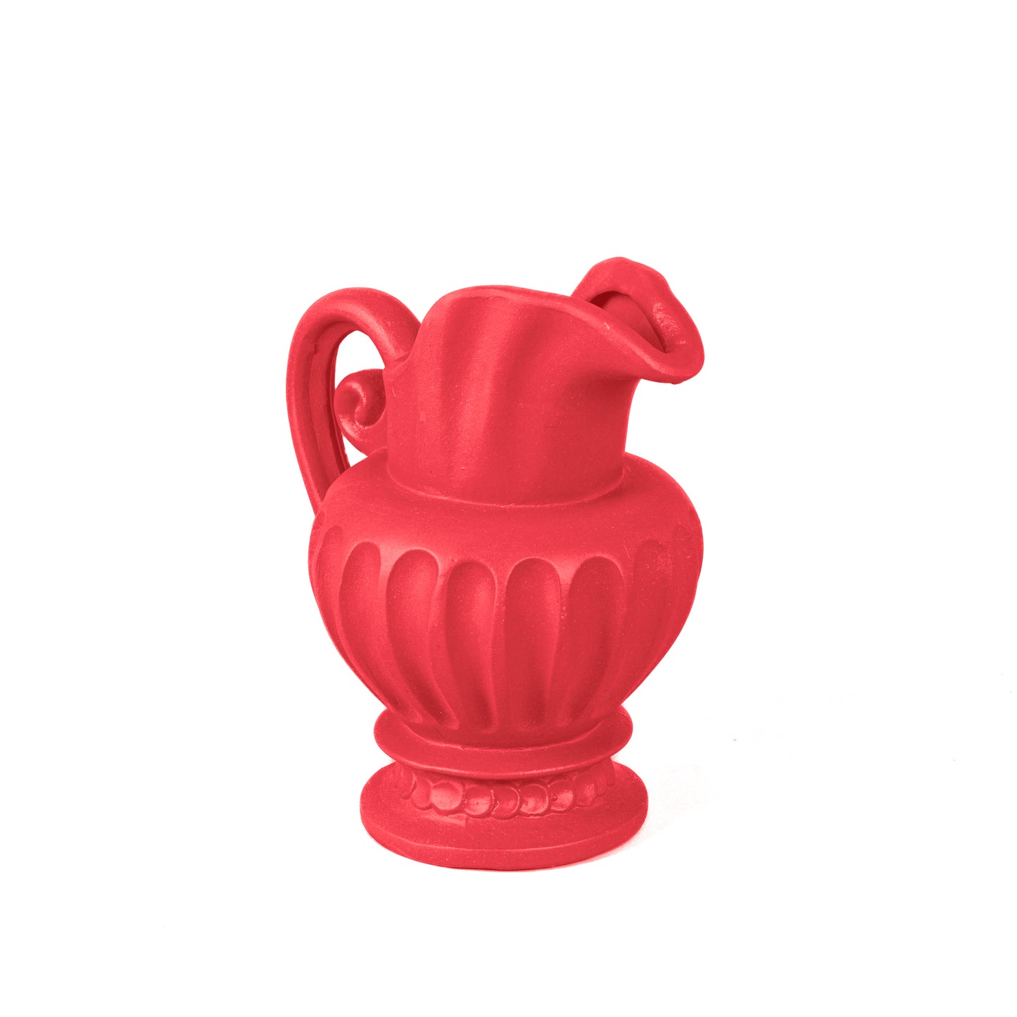 Terracotta Vase Caraffa - PINK BOUGAINVILLEA