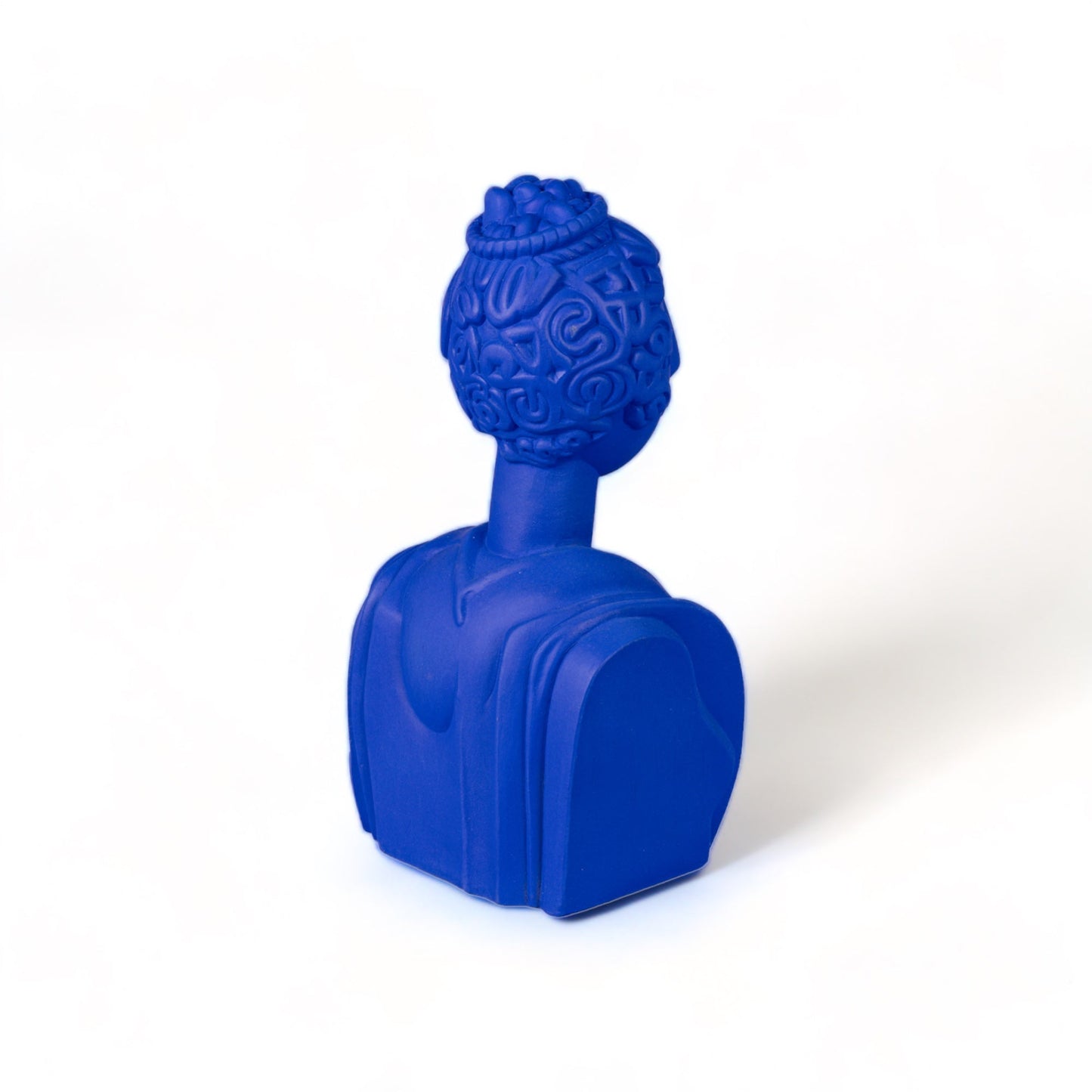 Terracotta Bust Poppea Blue