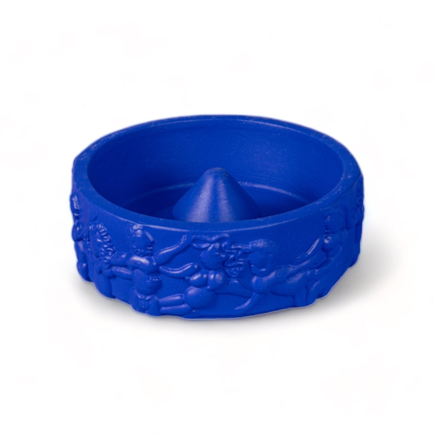 Terracotta Ashtray Dialogues Blue