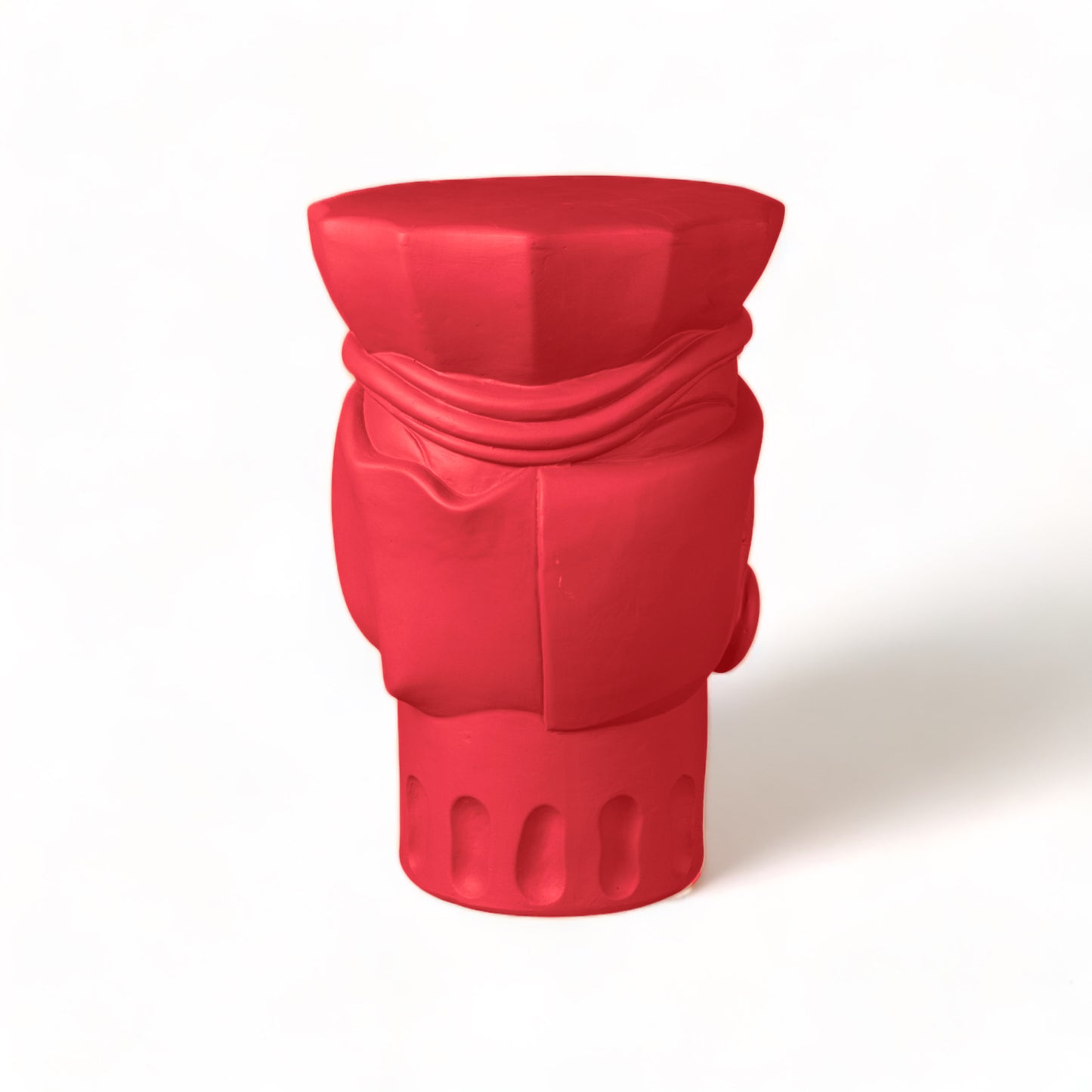Magna Graecia Terracotta Stool Man - PINK BOUGAINVILLEA
