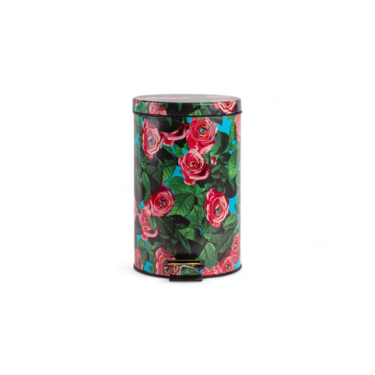 Dustbin 12L - Roses