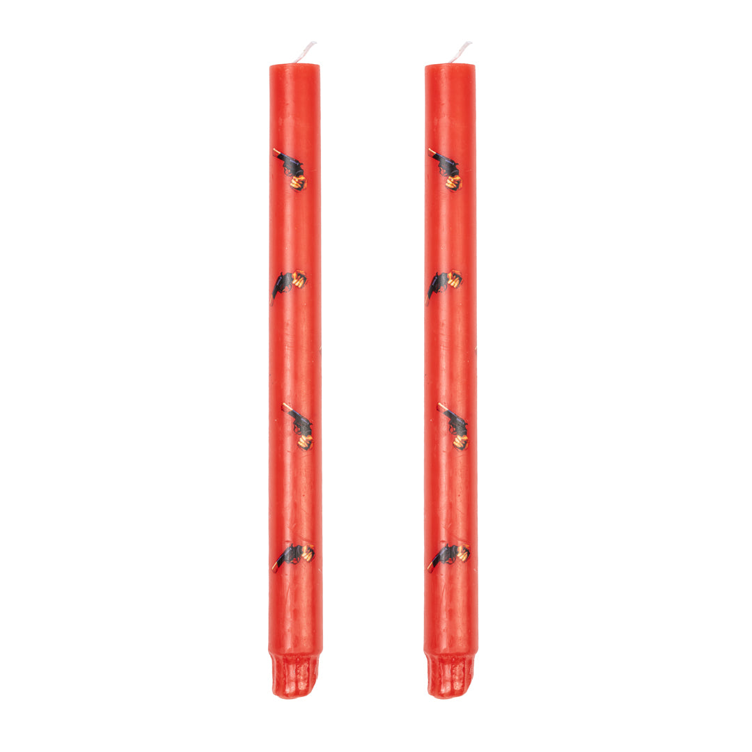 TOILETPAPER Set of 2 Stem Candles REVOLVER