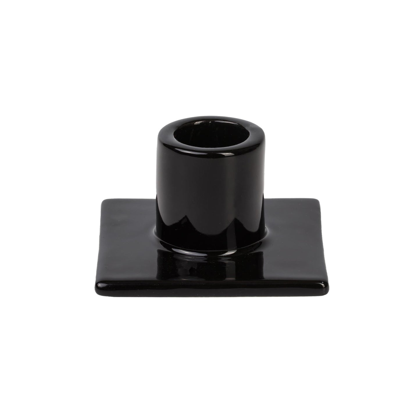 BLACK Taper candle holder