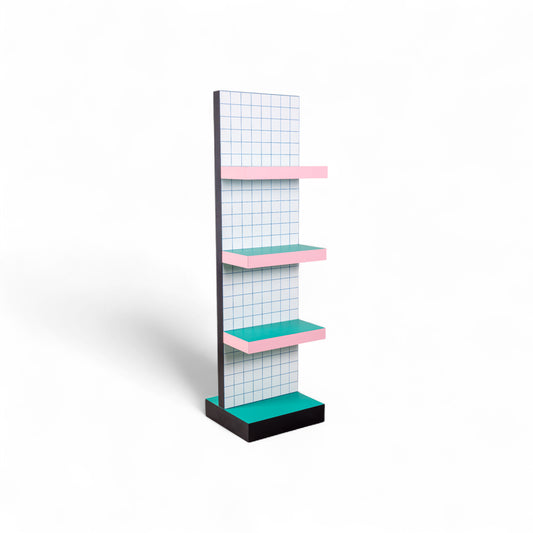 SUPERSHELF BLUE GRID