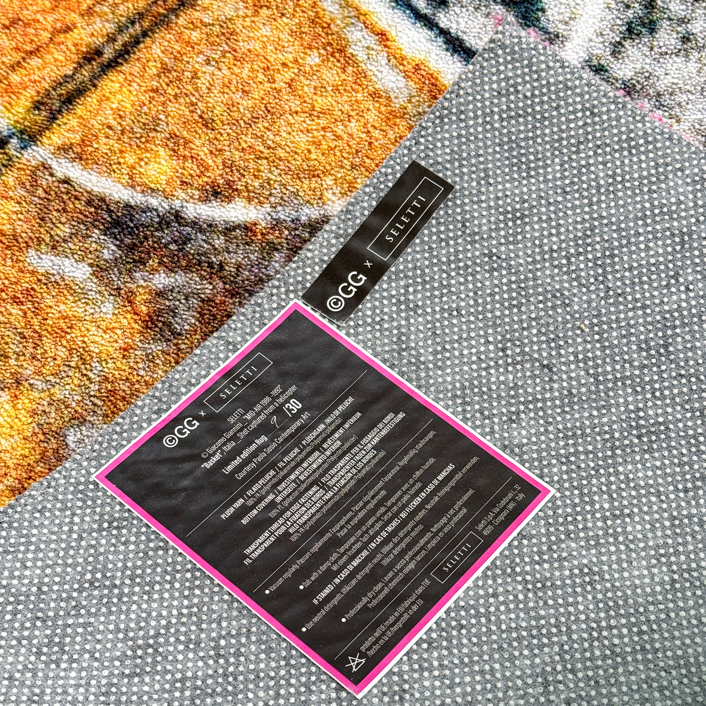 “Basket” Rug - ©GG x Seletti