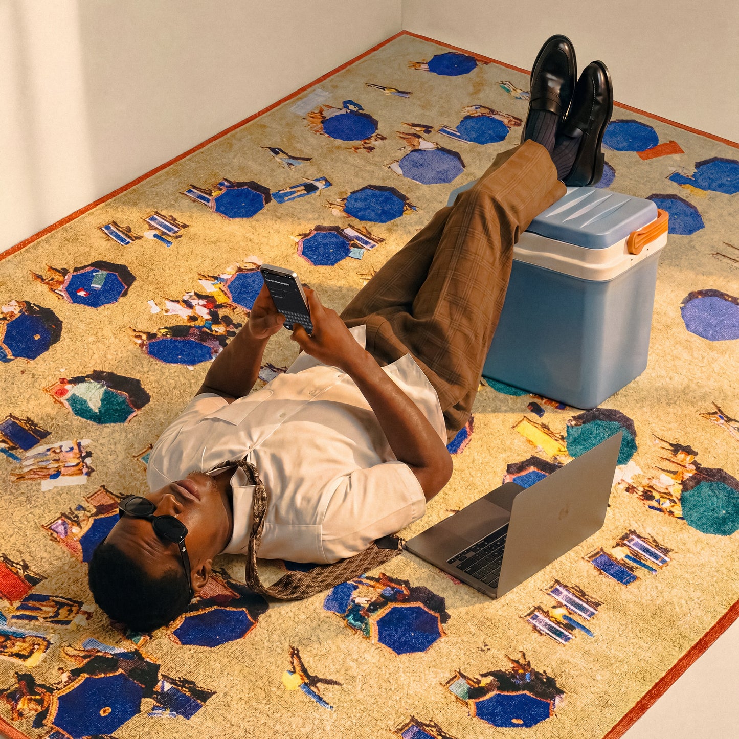 “Holiday at the seaside # 18” Rug - ©GG x Seletti