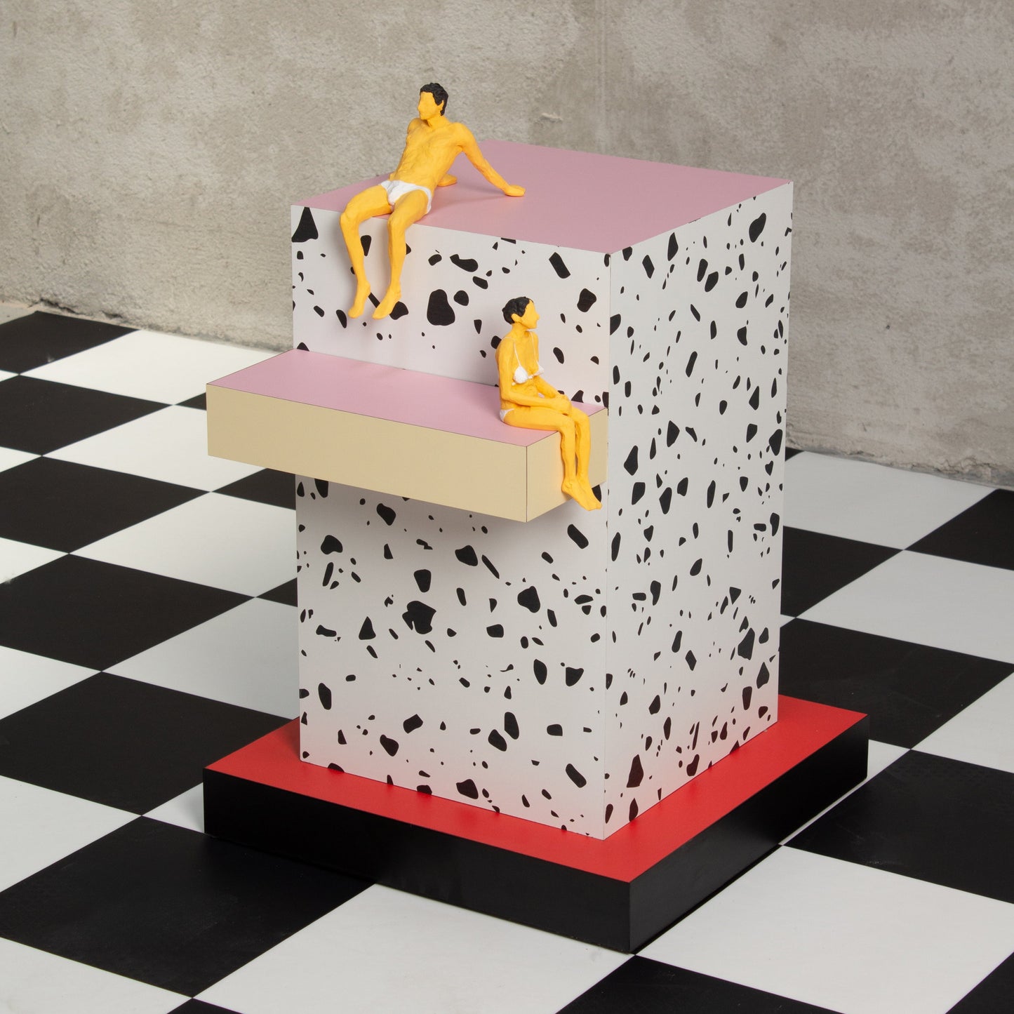SUPERSIDE TABLE TERRAZZO