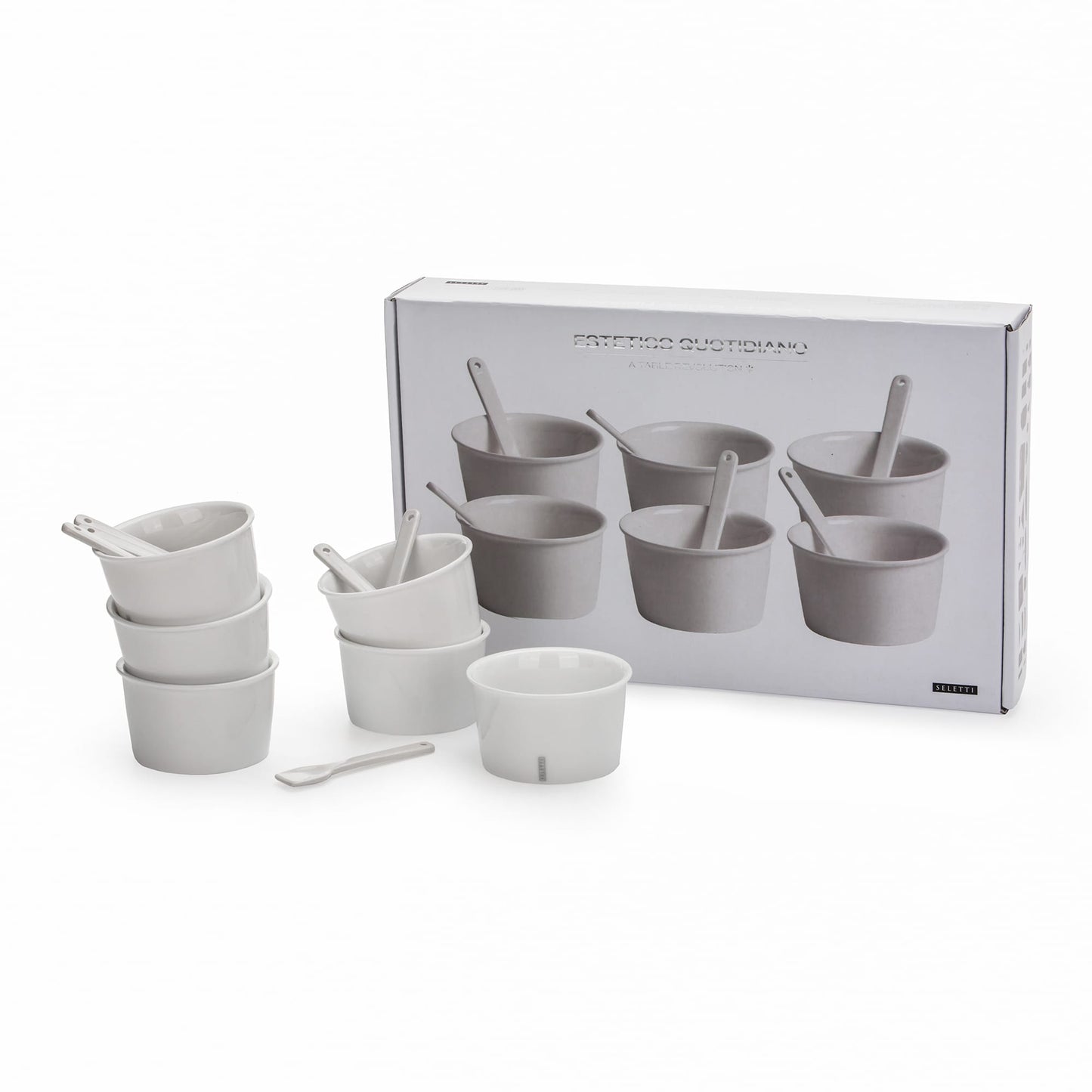 Estetico Quotidiano Ice Cream set of 6 Bowls