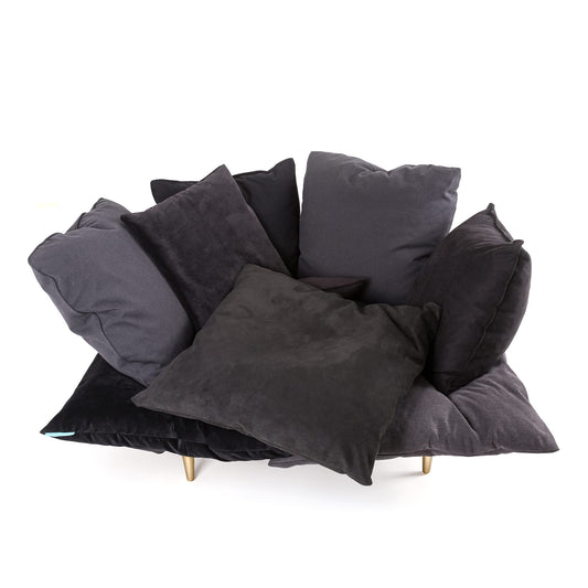 Comfy Armchair Charcoal Grey