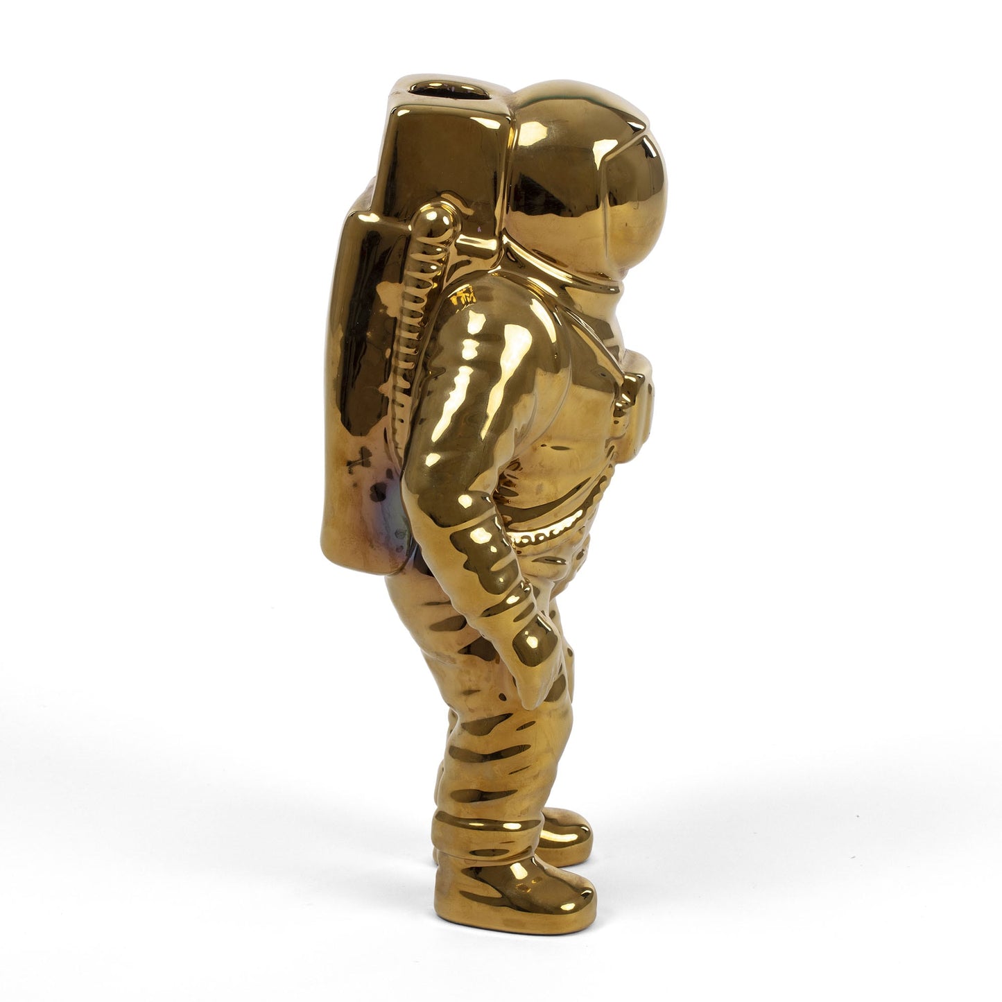 Cosmic Diner Starman Vase Gold