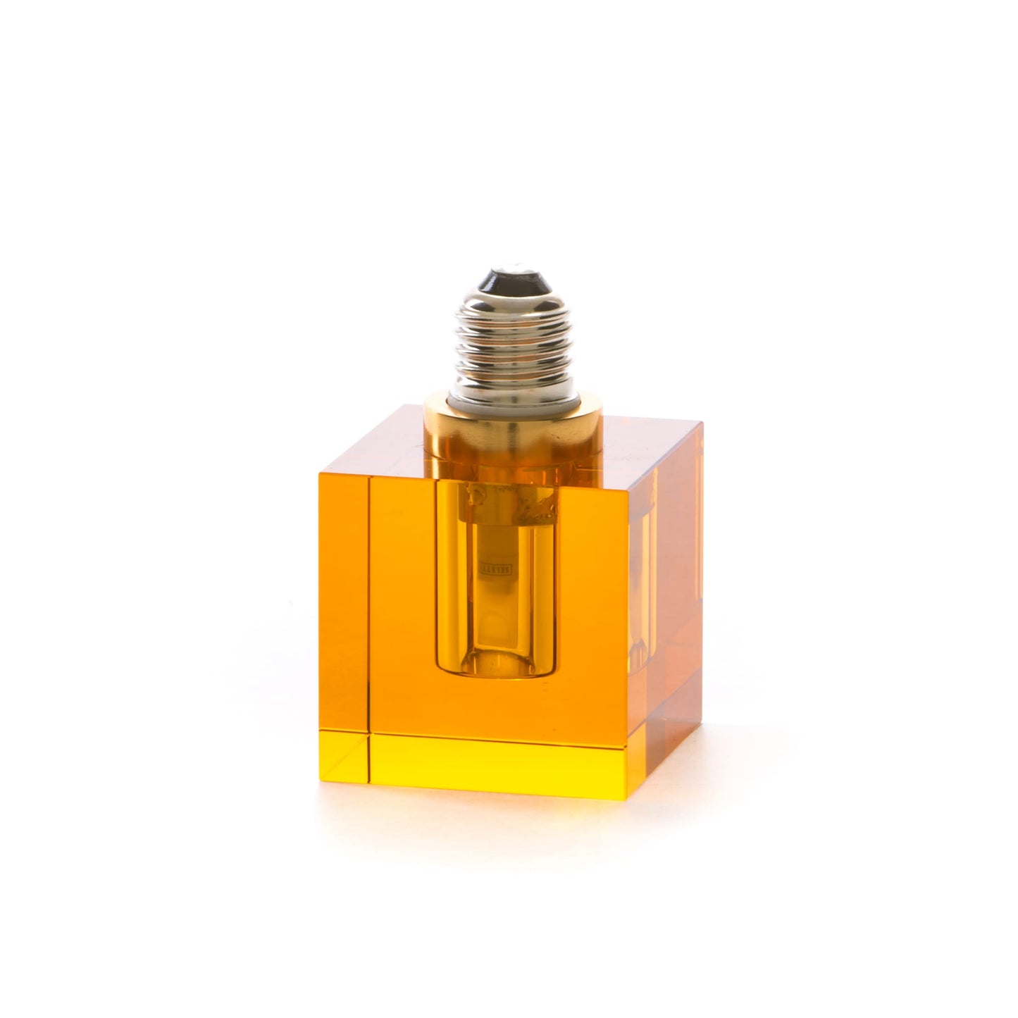 Crystaled Square Amber