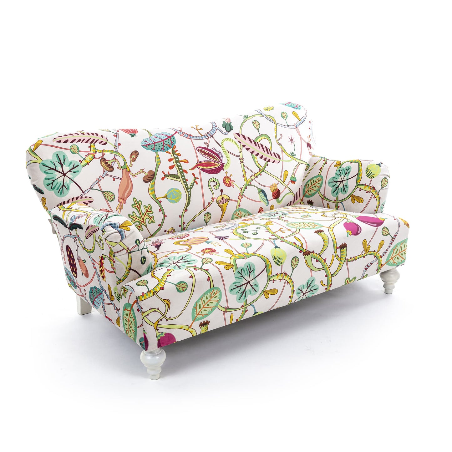 Botanical Diva Sofa White