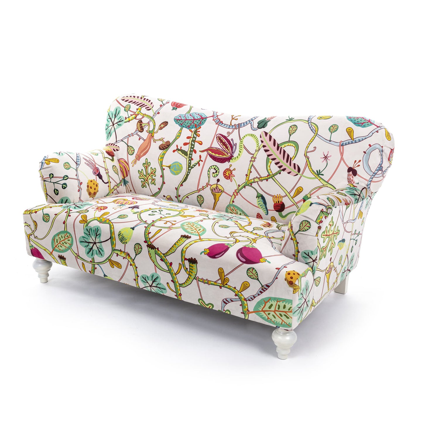 Botanical Diva Sofa White