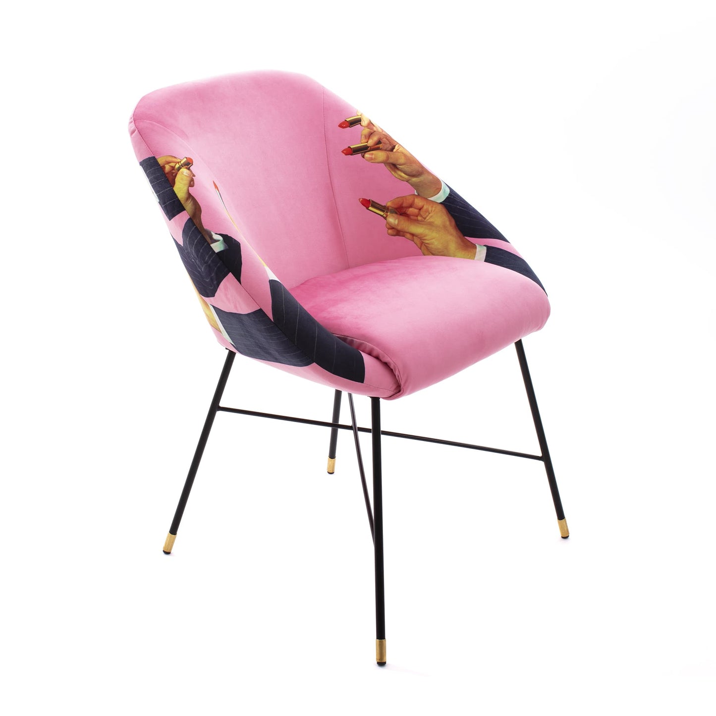 Padded Chair Lipsticks Pink