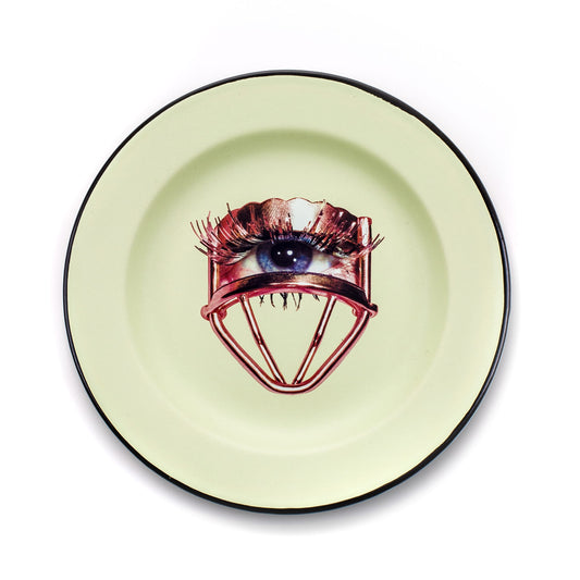 Enamel Plate Eye