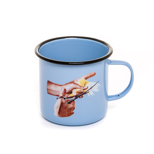 Enamel Mug Bird