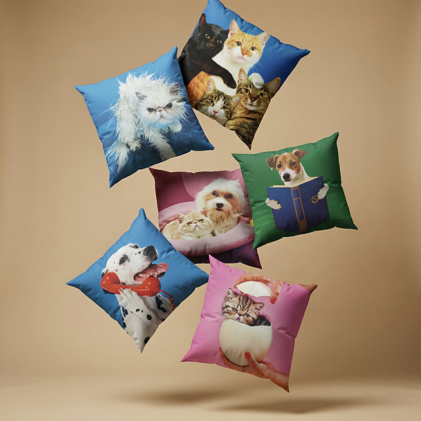 TOILETPAPER PETS CUSHION - NERDY DOG